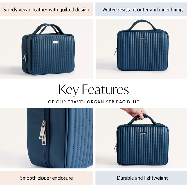 Travel Organiser Bag Blue