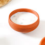 Ring Engraved Terracotta Dessert Bowls Set Of 4 250ml - Dessert bowls, terracotta bowls, dessert bowls set, earthen bowls