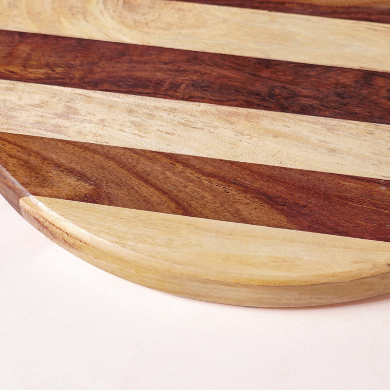 Round Sheesham Wooden Platter