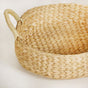 Round Handwoven Organic Kitchen Baskets Set Of 2