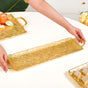 Decorative Royalcore Long Gold Tray