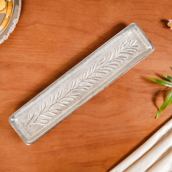 Royalcore Embossed Decorative Long Tray