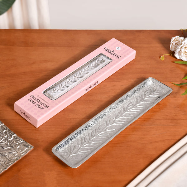 Royalcore Embossed Decorative Long Tray