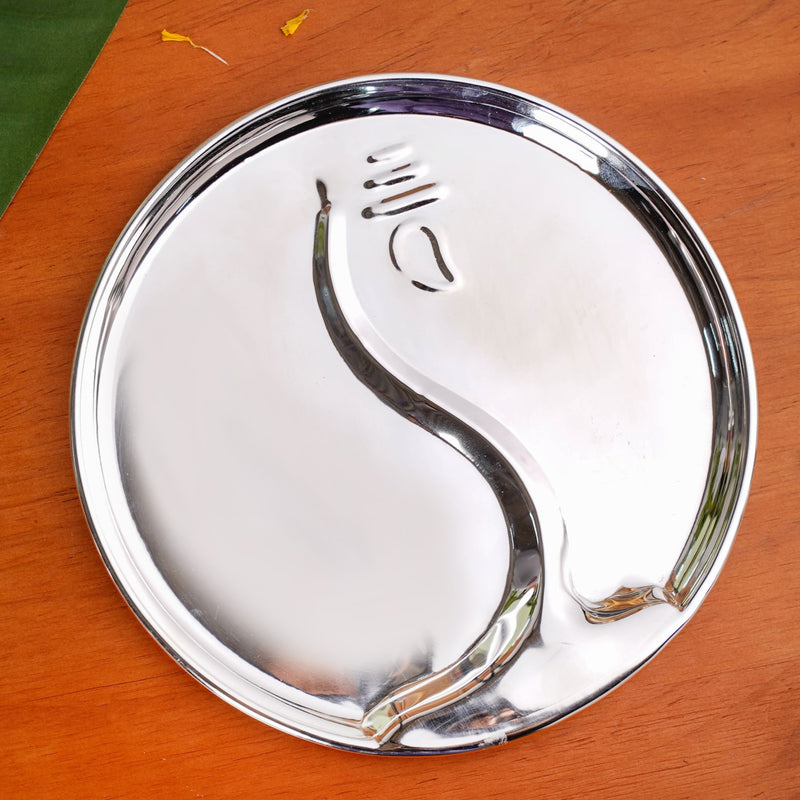 Rudraksh Shri Ganesh Daily Pooja Thali Set Of 5