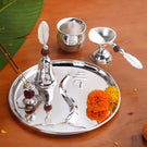 Rudraksh Shri Ganesh Daily Pooja Thali Set Of 5