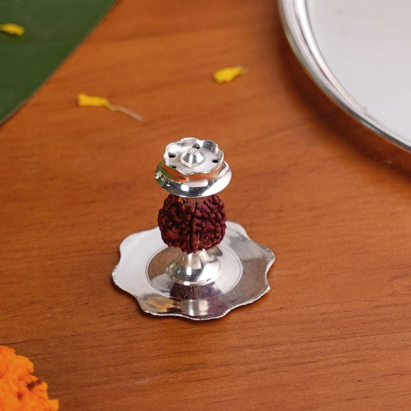 Rudraksh Shri Ganesh Daily Pooja Thali Set Of 5