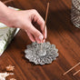 Floral Mandala Incense Holder With Jasmine Incense Sticks