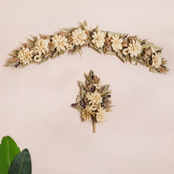 Sustainable Dried Flowers Decor Set Of 2