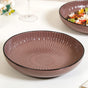 Large Salad Serving Bowl Set Of 2 Taupe 1800ml