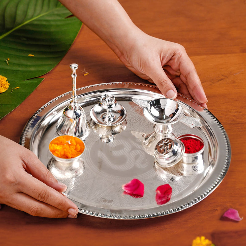 Sandhya Aarti Thali Set Of 6