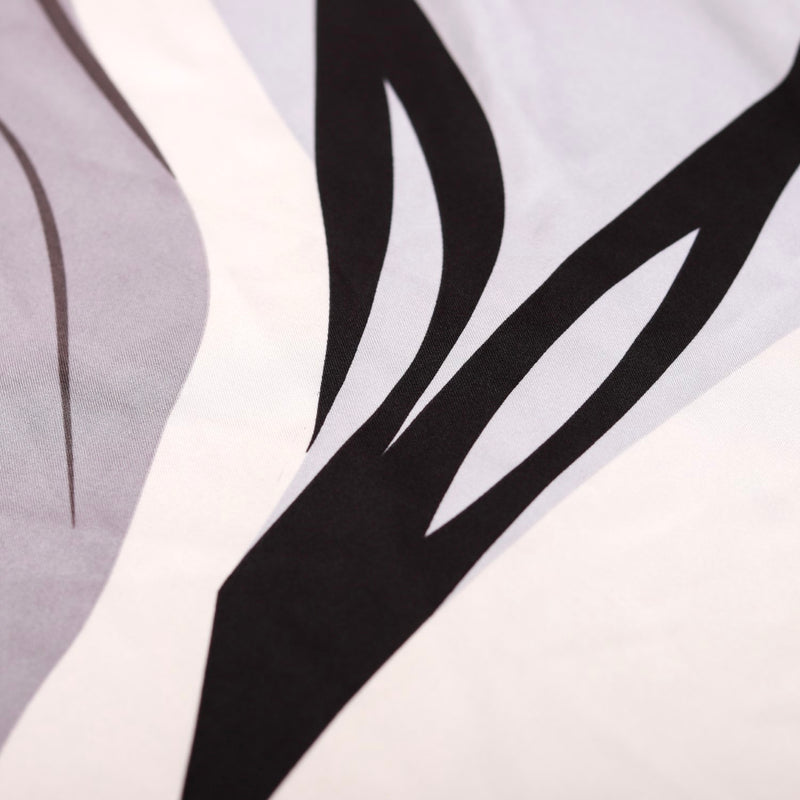 Wavy Colour Block Silky Fashion Scarf For Women