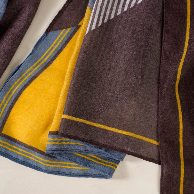 Geometric Super Soft Multicolour Scarf Stole
