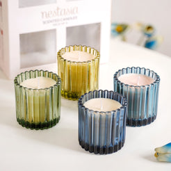 Gradient Sky Scented Candle Set Of 4