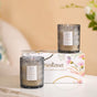 Musk Scented Soy Wax Votive Candle Jar Set Of 2