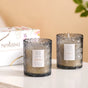 Musk Scented Soy Wax Votive Candle Jar Set Of 2