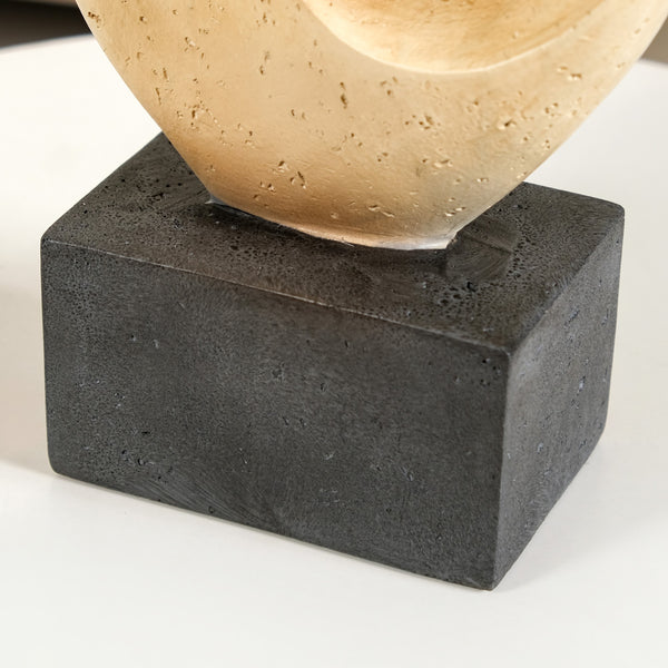Sculptural Modern Tabletop Ornament Showpiece