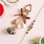 Seashell Lumba Rakhi Duo Gift Set For Couples