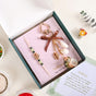 Seashell Lumba Rakhi Duo Gift Set For Couples