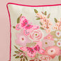 Secret Garden Embroidered Cushion Cover 40x40cm