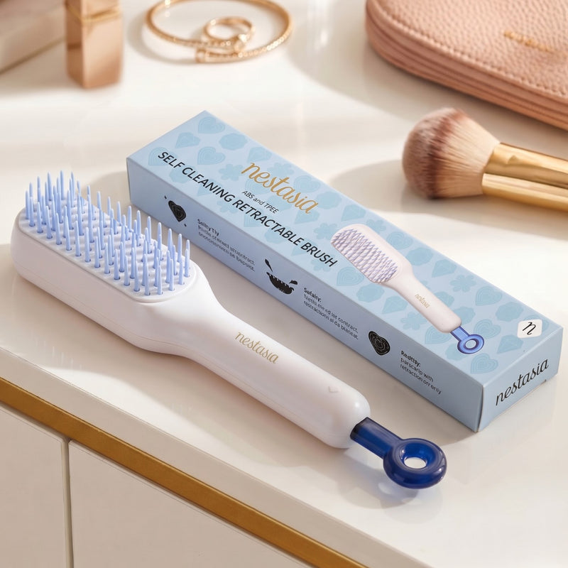 Self Cleaning Hair Brush