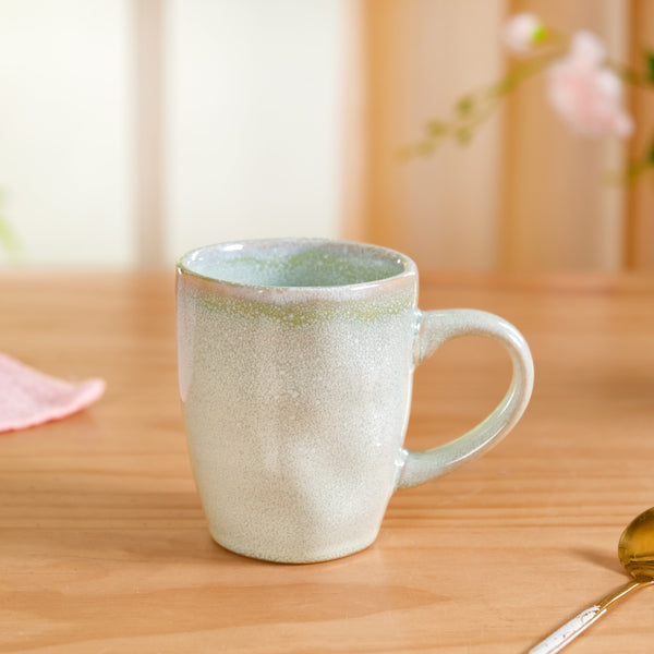 Set Of 6 Sera Light Green Ceramic Coffee Mug 250ml