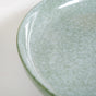 Pallor Ceramic Dinner Plate Set Of 6 Green 10 Inch