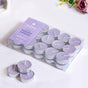 Set Of 30 Lavender Latte Scented Tealights For Home Decor