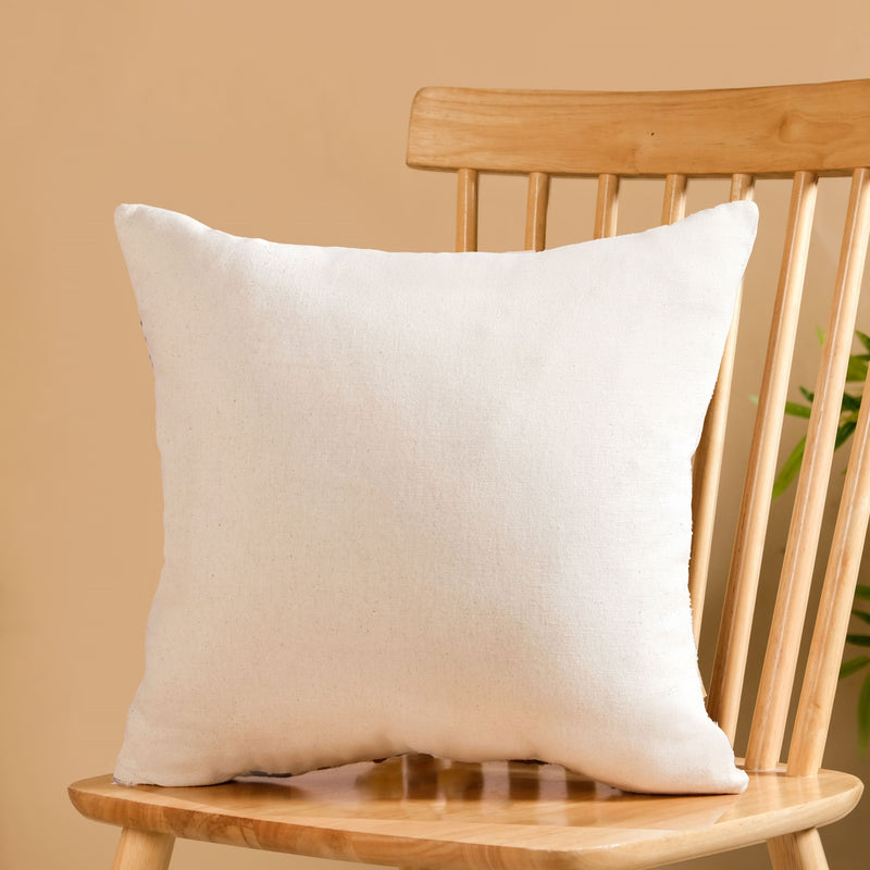Serene Songbird Cotton Slub Cushion Cover