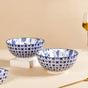 Blue Blossom Serving Bowl Set Of 2 1650ml - Snack bowls, ceramic bowls, serving bowls, soup bowls, snack bowl set