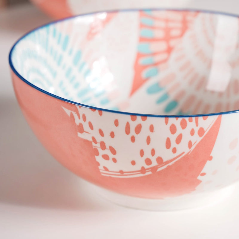 Set Of 2 Pastel Ceramic Serving Bowls 1650ml - Serving bowls, ceramic serving bowls, serving bowls set, large serving bowls, ceramic bowls