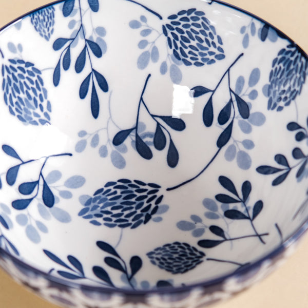 Blue Blossom Serving Bowl Set Of 2 1650ml