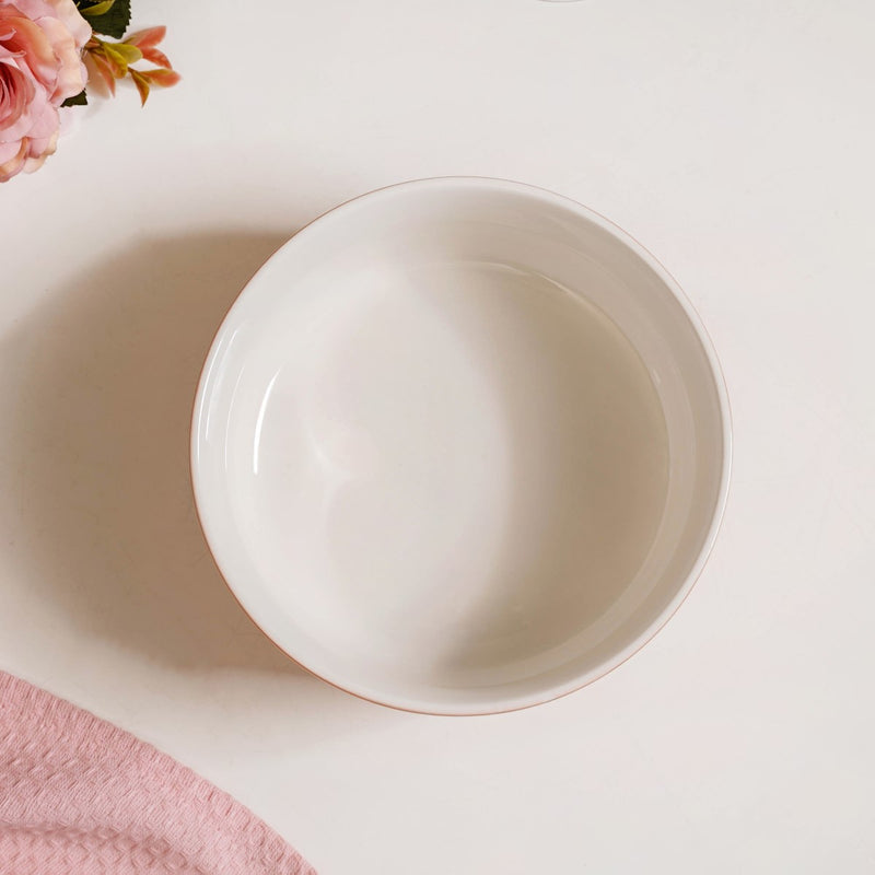Azo Pink Serving Bowl Set Of 2 1140ml- bowl sets, serving bowls set, pink bowls, printed bowls, big bowl sets, serving dishes, serving bowls