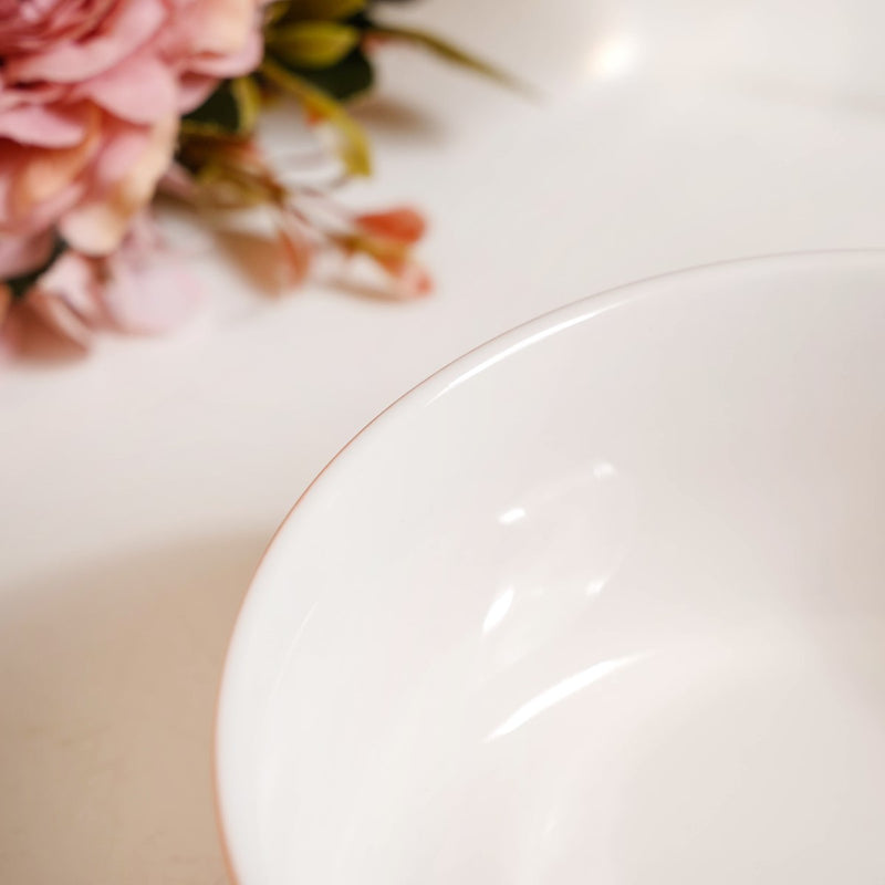 Azo Pink Serving Bowl Set Of 2 1140ml- bowl sets, serving bowls set, pink bowls, printed bowls, big bowl sets, serving dishes, serving bowls