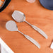 Stainless Steel Feather Serving Spoon Set Of 2