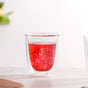 Set Of 2 Insulated Transparent Double Wall Tumblers 300ml