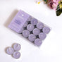 Set Of 30 Lavender Latte Scented Tealights For Home Decor