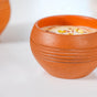 Set Of 4 Earthen Clay Terracotta Small Bowls 150ml - Snack bowls, terracotta bowls, snack bowls set, dessert bowls, icecream bowls