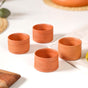 Set Of 4 Earthenware Dessert Bowls 150ml