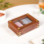 Sheesham Card Display Box With Deck