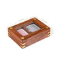 Sheesham Card Display Box With Deck