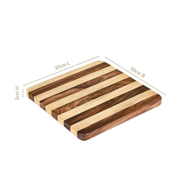 Atelier Square Serve And Slice Board 30x30cm