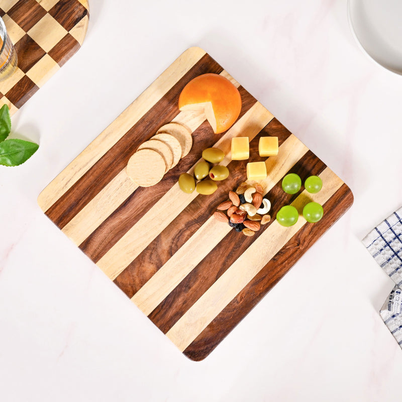 Sheesham Square Wooden Platter