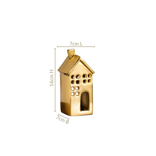 Shimmer Haus Gold Candle Holder