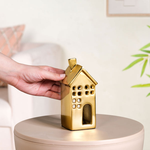 Shimmer Haus Gold Candle Holder