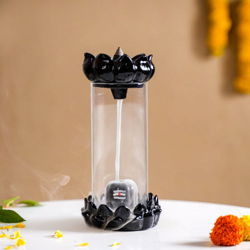 Shivling Fountain Incense Holder