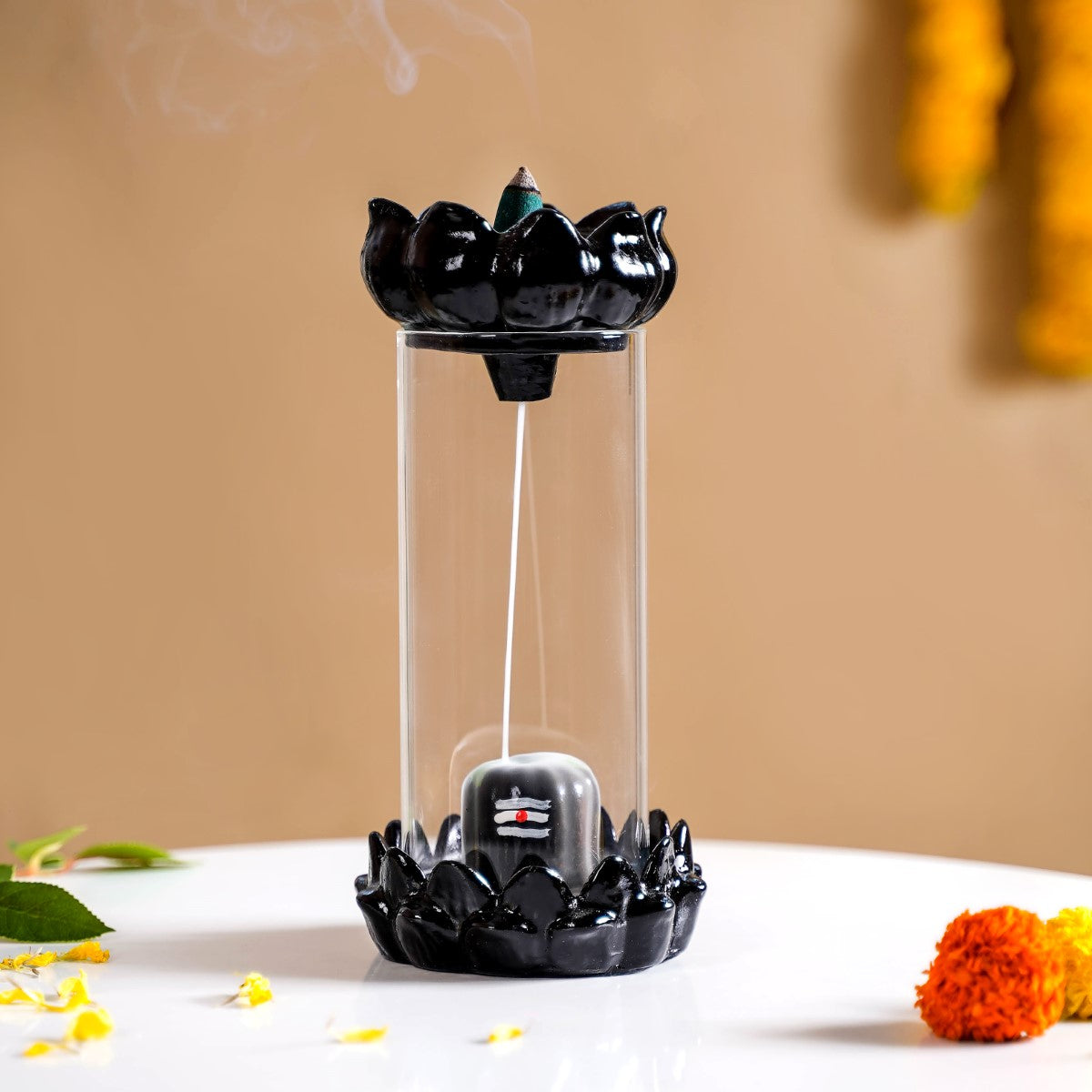 Incense Holder​ With Shivling-Premium Incense Cone Holder​ | Nestasia
