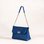 Bold Blue Evening Handbag