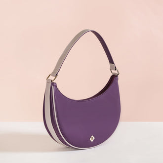 Chic Moon Shoulder Bag Purple