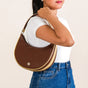 Brown Beauty Moon Handbag For Women