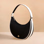 Sleek Urbanite Black Moon Handbag